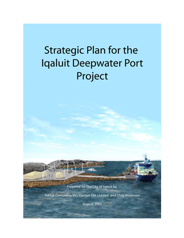 Strategic Plan for the Iqaluit Deepwater Port Project