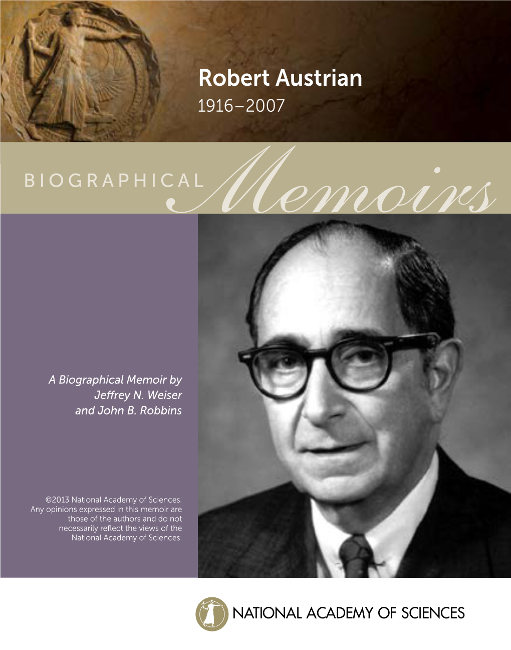 Robert Austrian 1916–2007