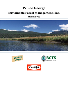 Prince George Sustainable Forest Management Plan March 2010