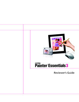 Corel Painter Essentials 3 Reviewer's Guide.Book