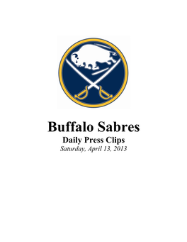 Buffalo Sabres Digital Press