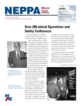 Over 200 Attend Operations and Safety Conference