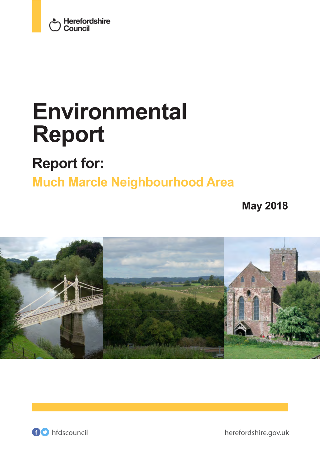 Much Marcle Environmental Report May 2018