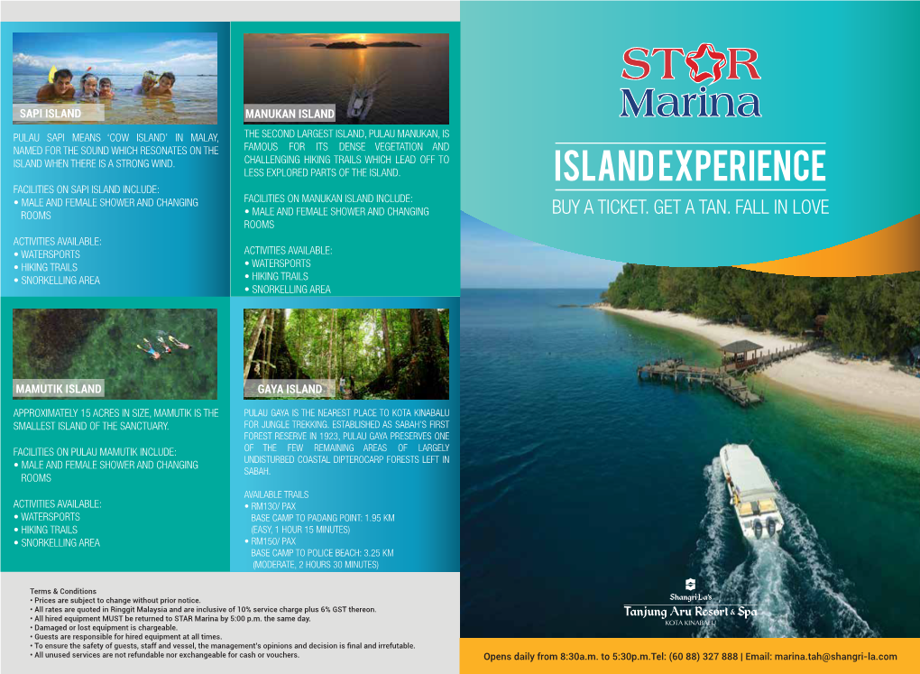 Island Experience Brochure-ENG