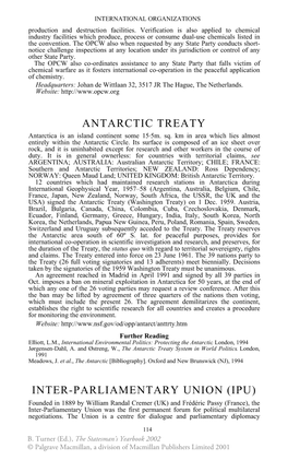 Antarctic Treaty Inter-Parliamentary Union