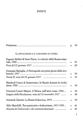 Prefazione P. 19 Eugenio Bollati Di Saint Pierre, Lo Sfacelo Della