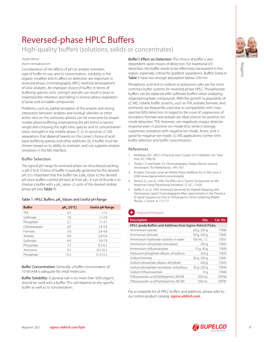 Reversed-Phase HPLC Buffers