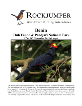 Club Faune & Pendjari National Park
