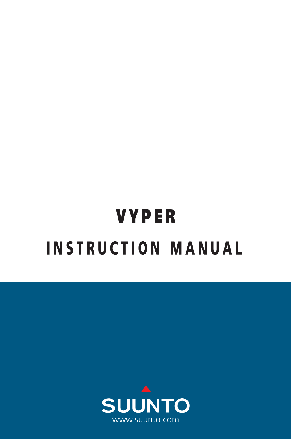 Suunto Vyper Manual