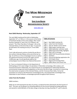 The Moki Messenger