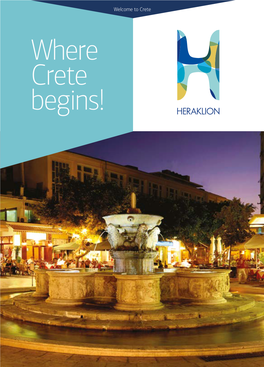 Where Crete Begins! Welcome to Crete