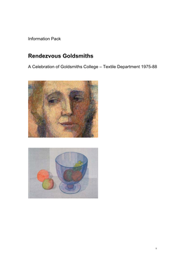 Rendezvous Goldsmiths