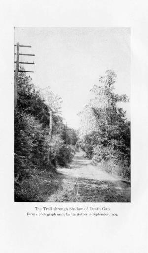 The Trail Through Shadow of Ljcaut C"P. from a Phoiogrnph Made by the Author in September, 1909