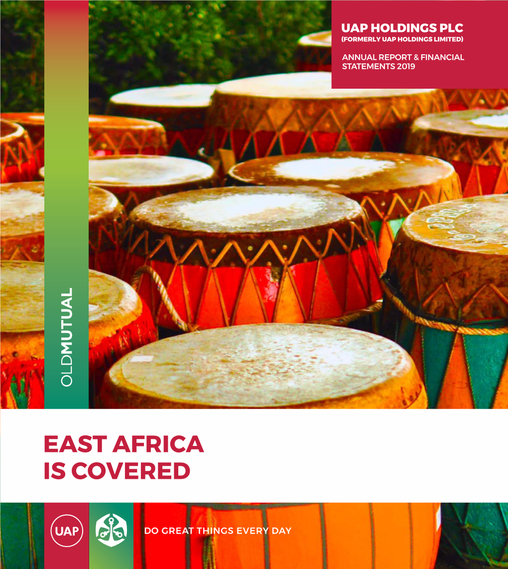 East Africa Is Covered East Africa Is Covered