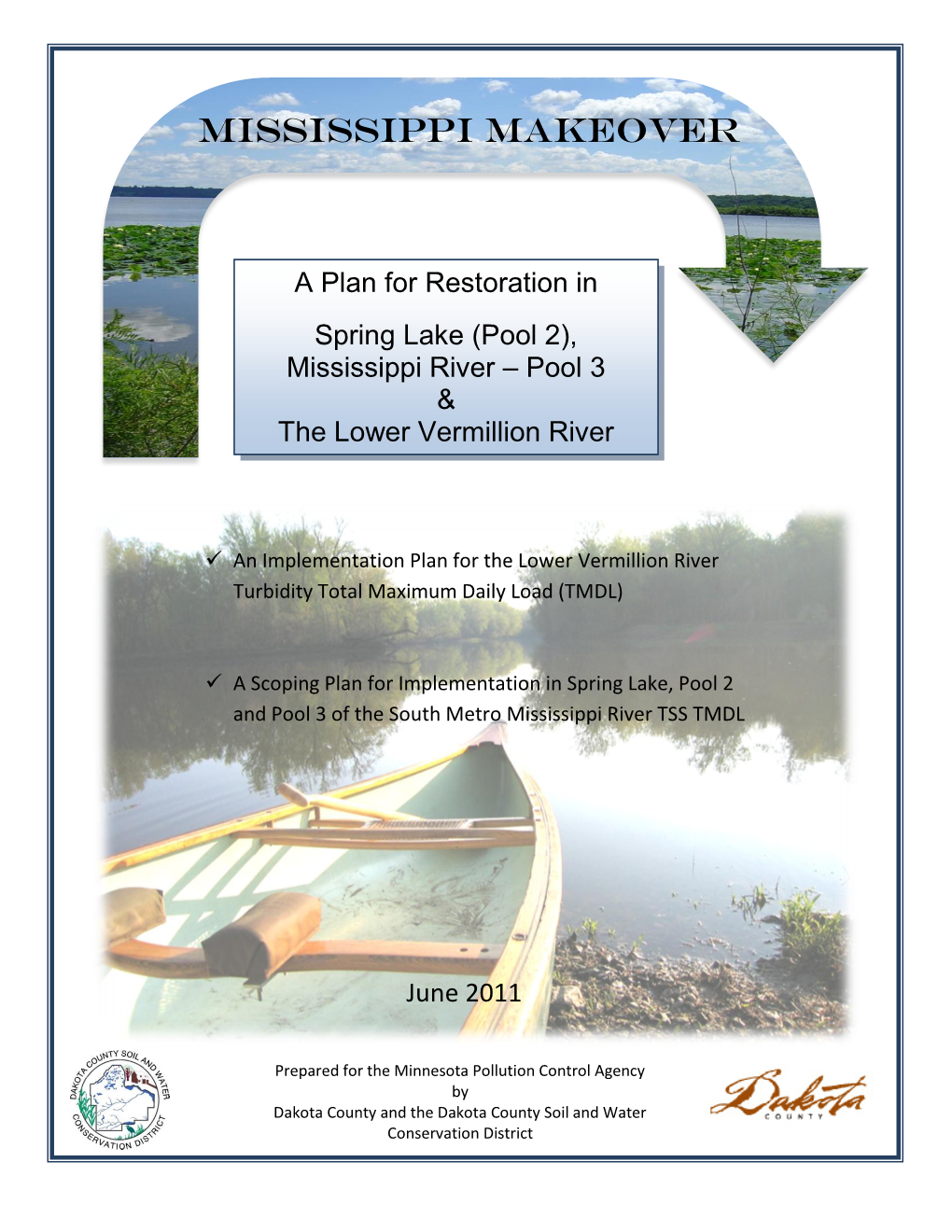 Implementation Plan for the Lower Vermillion River Turbidity Total Maximum Daily Load (TMDL)