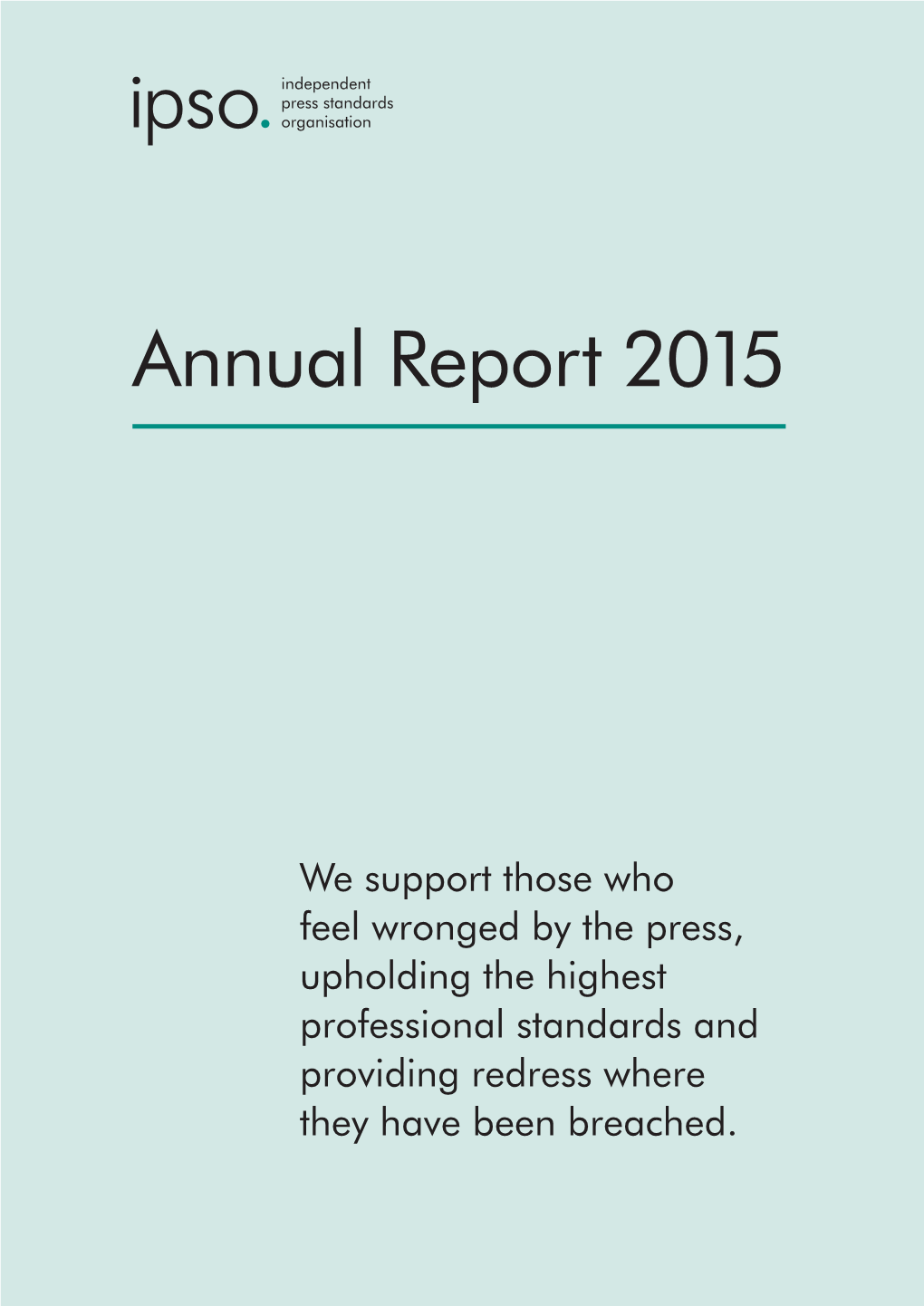 Annual Report 2015