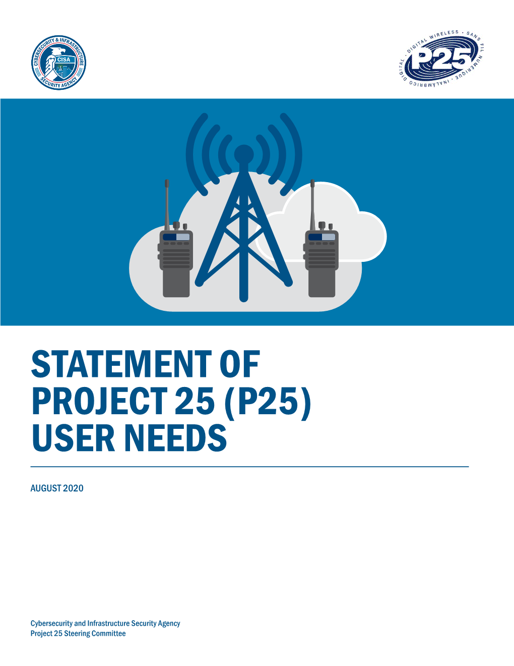 Statement of Project 25 (P25) User Needs, October 2020