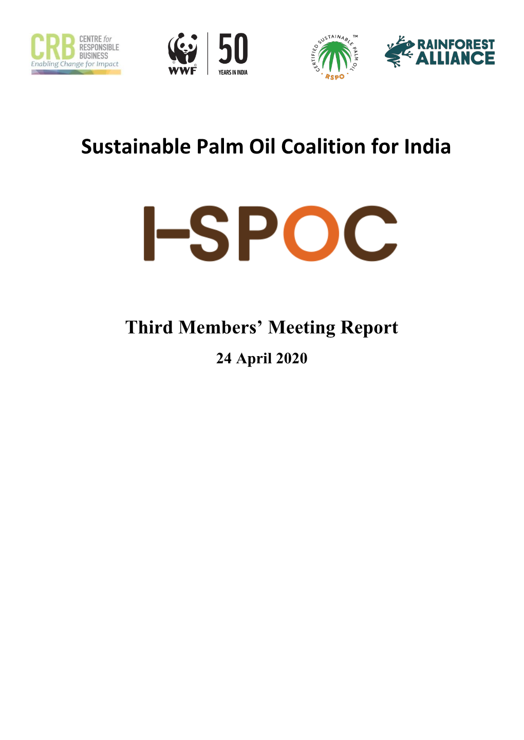Sustainable Palm Oil Coalition for India