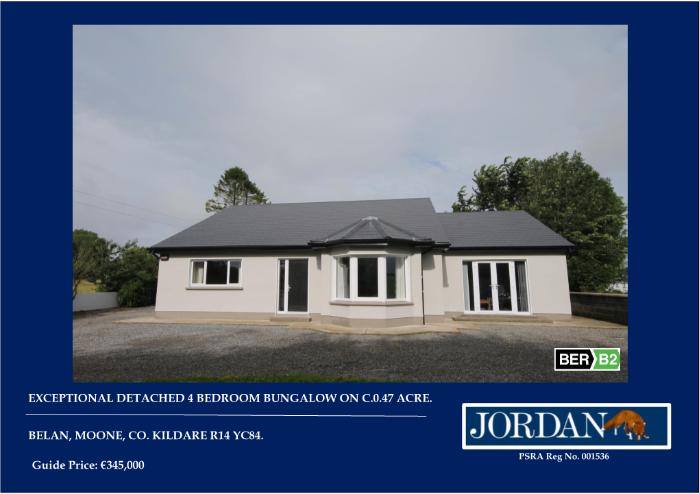 Exceptional Detached 4 Bedroom Bungalow on C.0.47 Acre