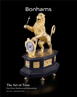 The Art of Time I New Yorkart the I December 6 2018 24663 the Art of Time Fine Clock, Watches and Wristwatches