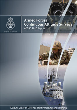 Armed Forces Continuous Attitude Surveys AFCAS 2010 Report