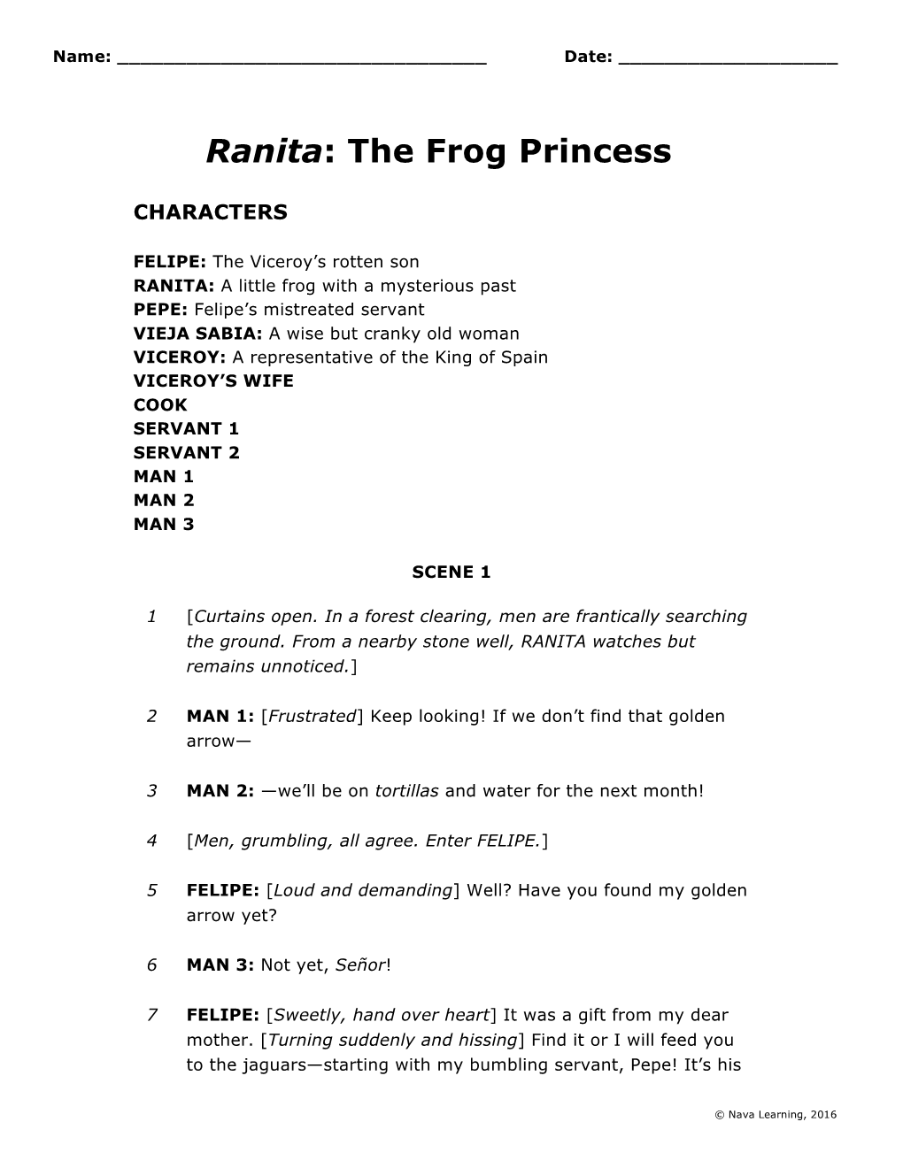 Ranita The Frog Princess Docslib