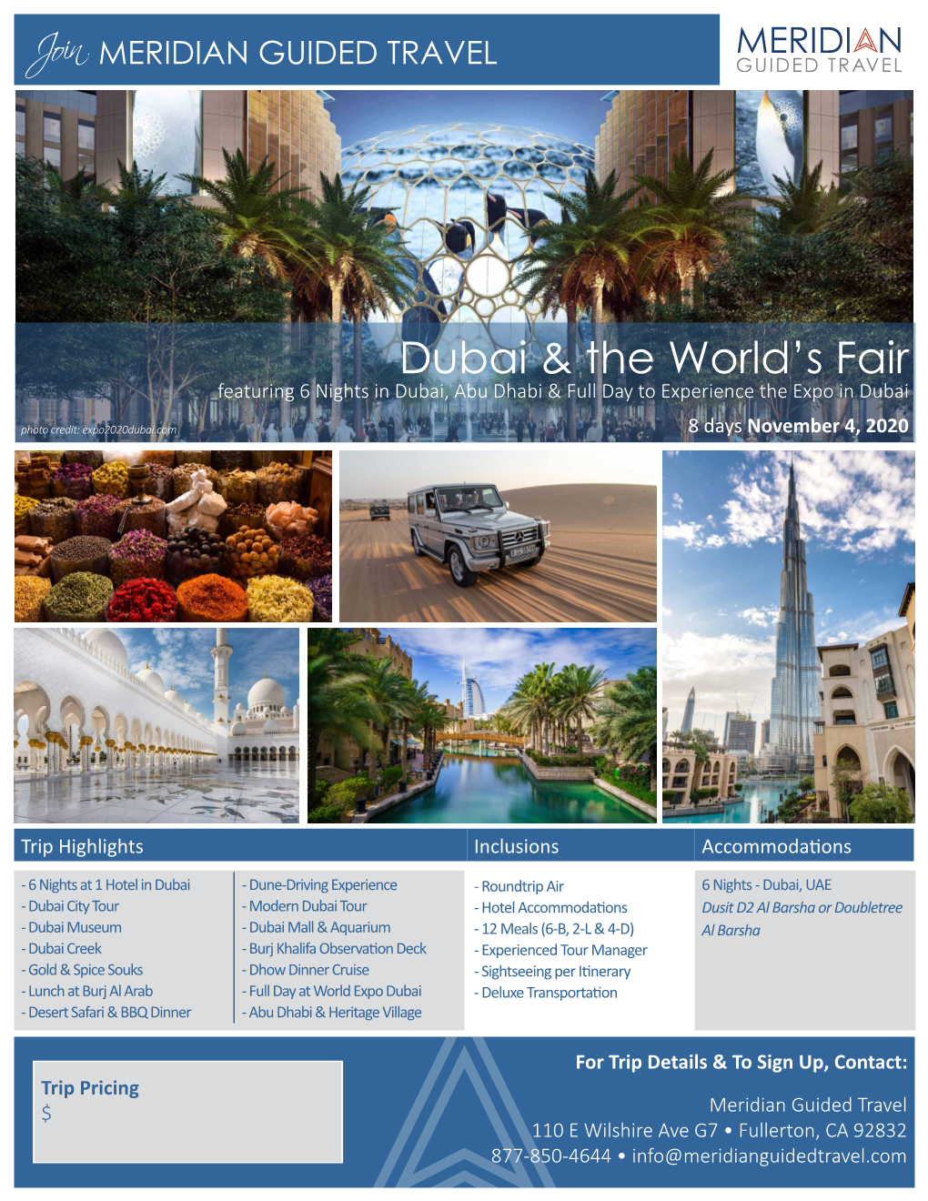 Dubai & the World's Fair
