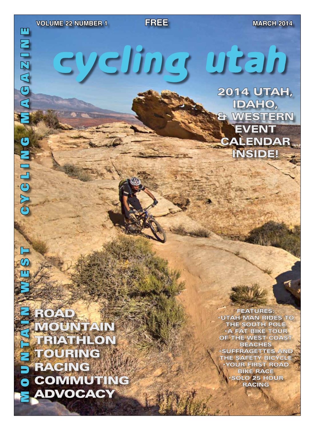 Cycling Utah Magazine March 2014 Issue