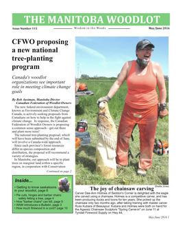 CFWO Proposing a New National Treeplanting Program