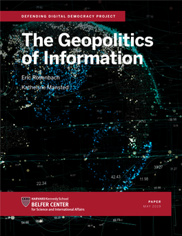 The Geopolitics of Information