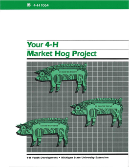 Your4-H Market Hog Project