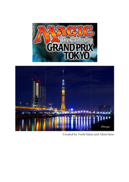 GP Tokyo 2016 Travel Guide 2