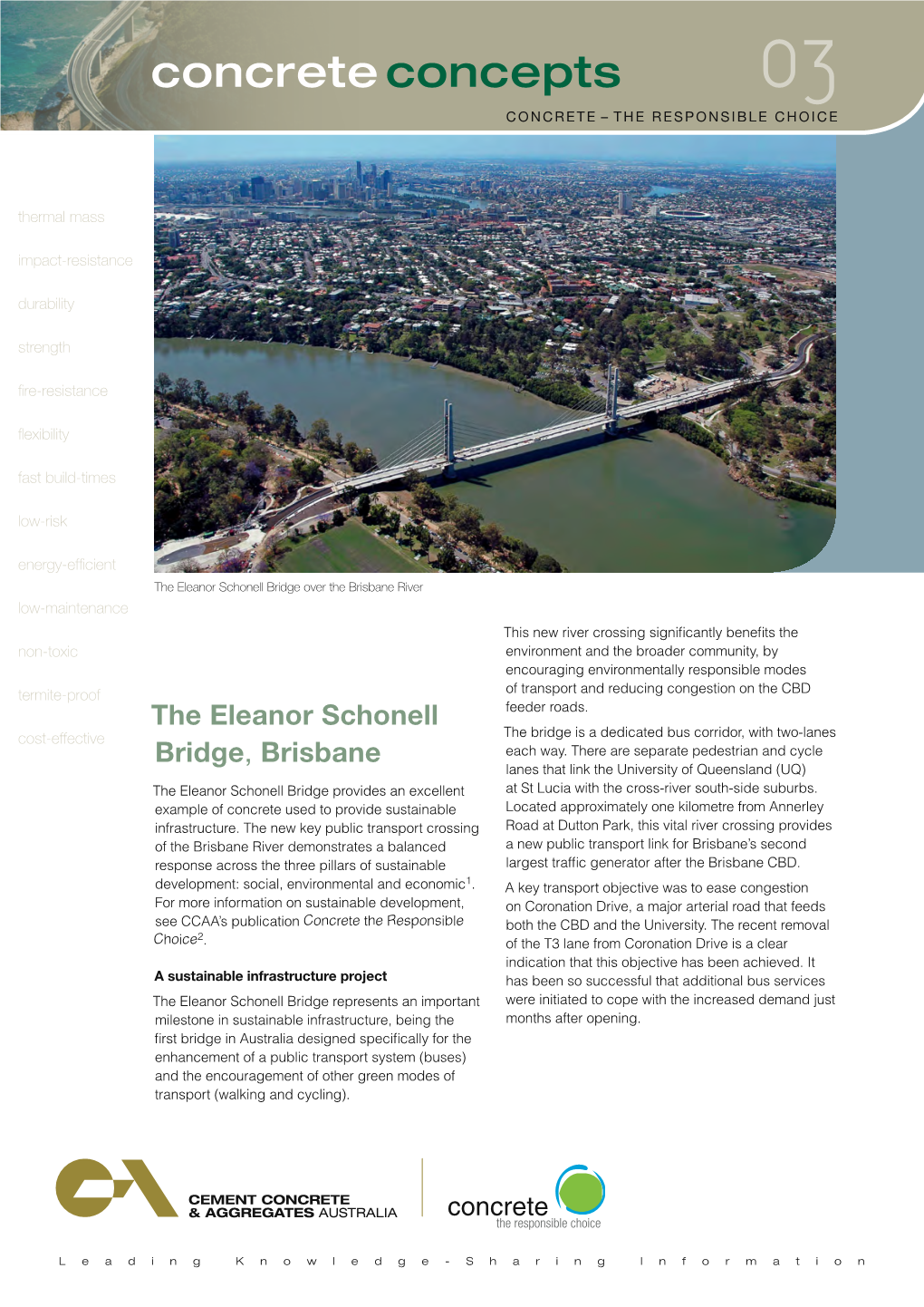 The Eleanor Schonell Bridge, Brisbane