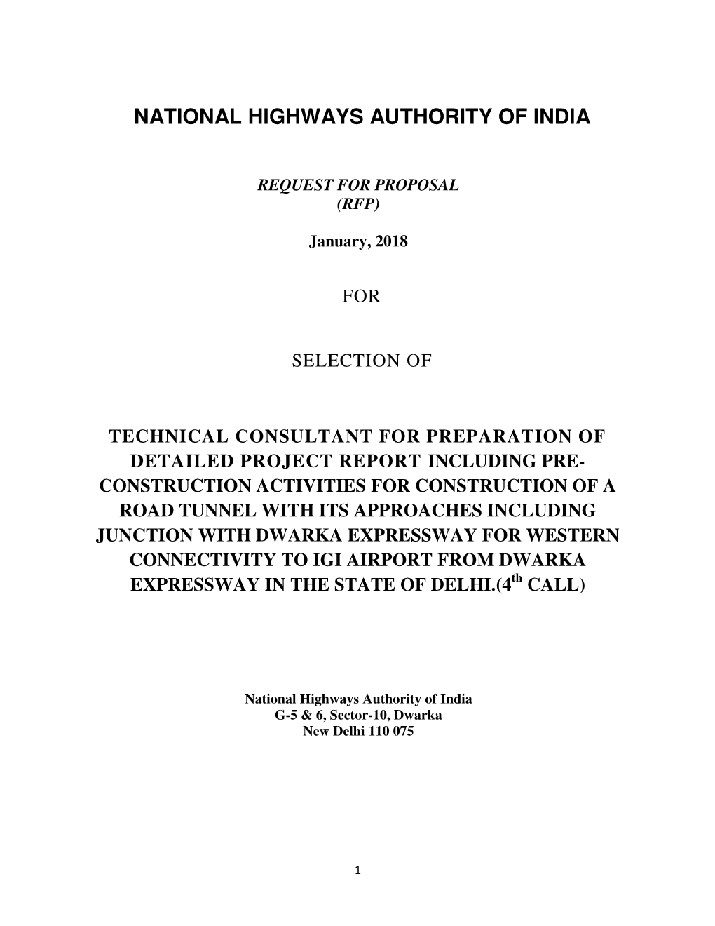 National Highways Authority of India