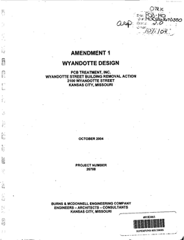 Amendment 1 Wyandotte Design