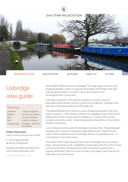 Uxbridge Area Guide