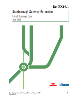 Scarborough Subway Extension