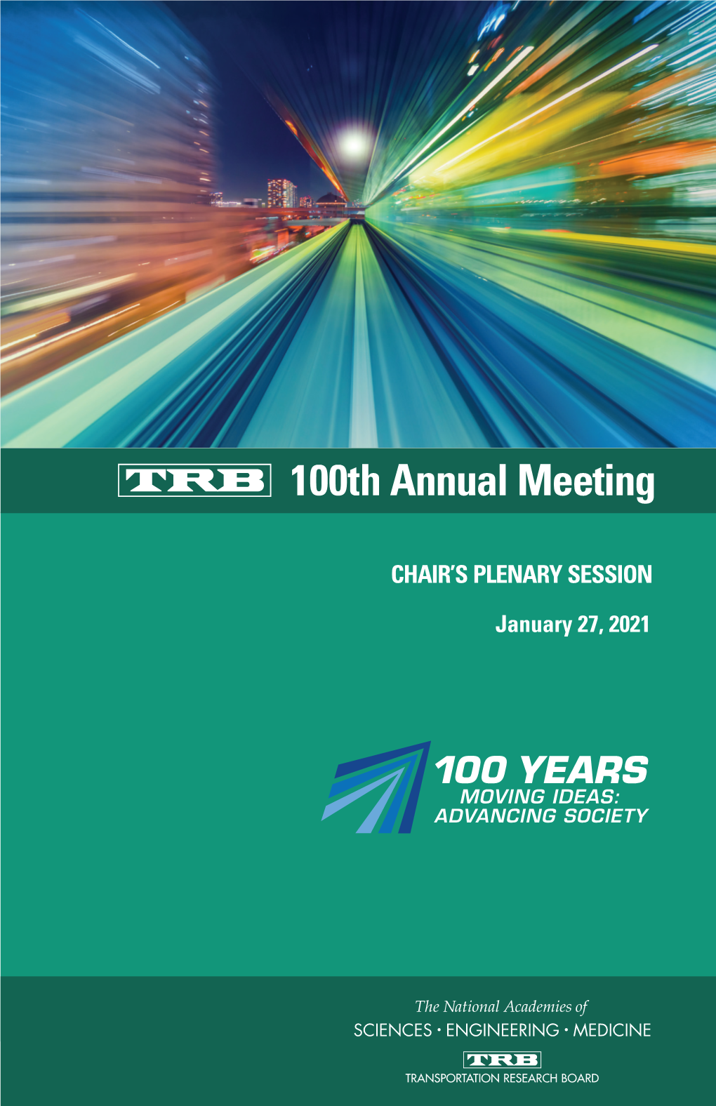 100Th Annual Meeting