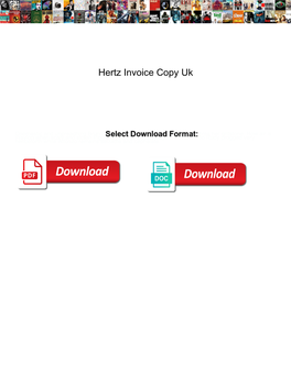 Hertz Invoice Copy Uk