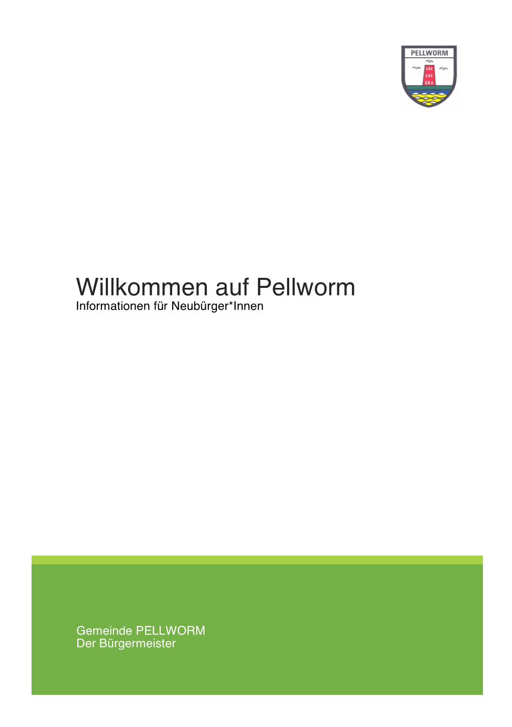 Auf Pellworm Informationen Für Neubürger*Innen