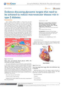 Evidence Discussing Glycaemic Targets That Need to Be Achieved to Reduce Macrovascular Disease Risk in Type 2 Diabetes