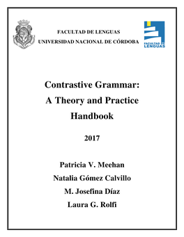 Contrastive Grammar: a Theory and Practice Handbook