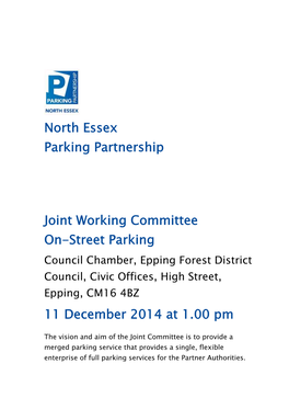 NEPP Joint Committee Meeting Agenda 11 Dec 2014