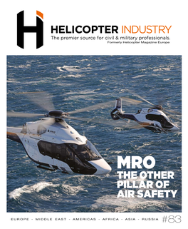Helicopter Industry the Other Pillar of Air Safety
