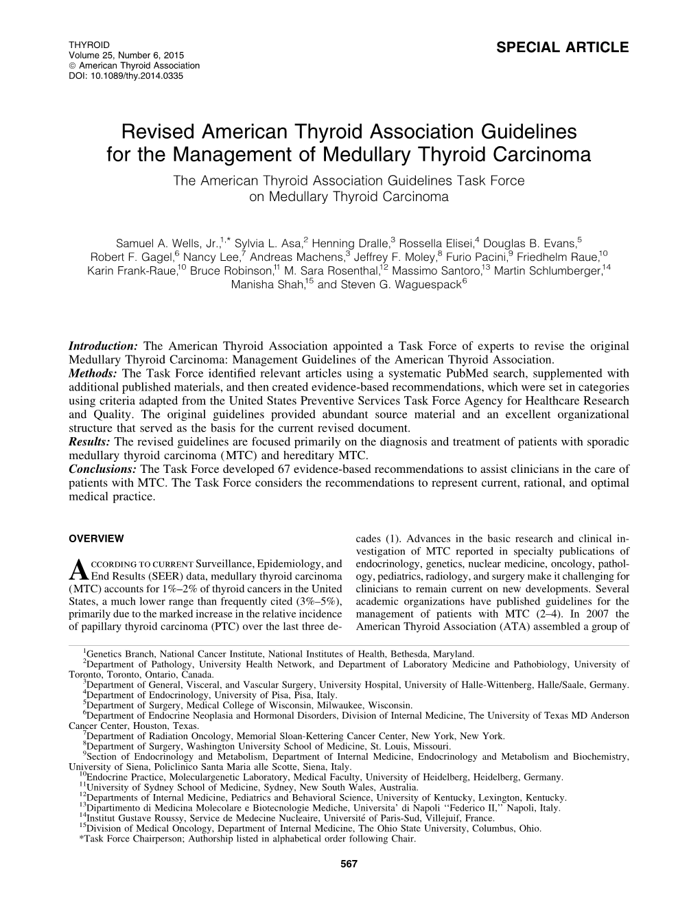 Revised American Thyroid Association Guidelines For