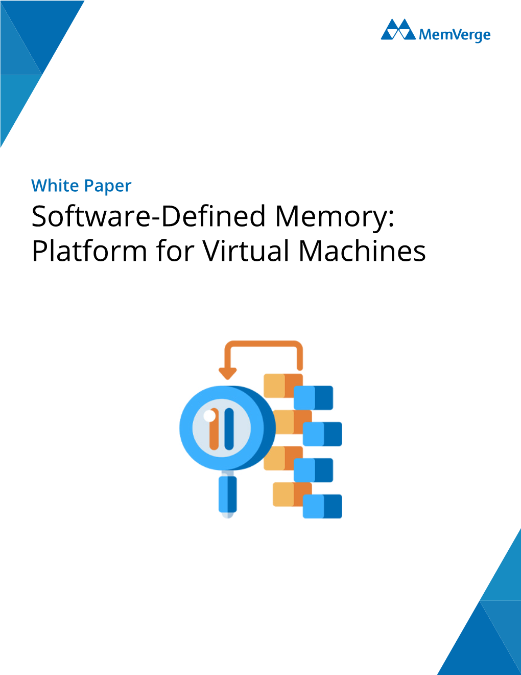 Software-Defined Memory: Platform for Virtual Machines White Paper