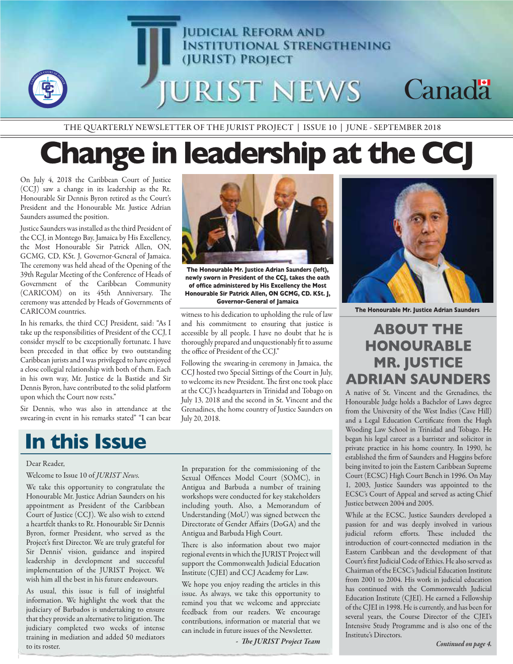 JURIST Newsletter-Issue 10