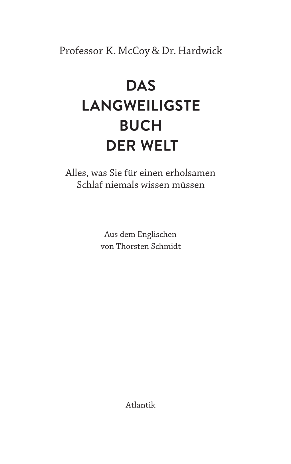 Das Langweiligste Buch Der Welt