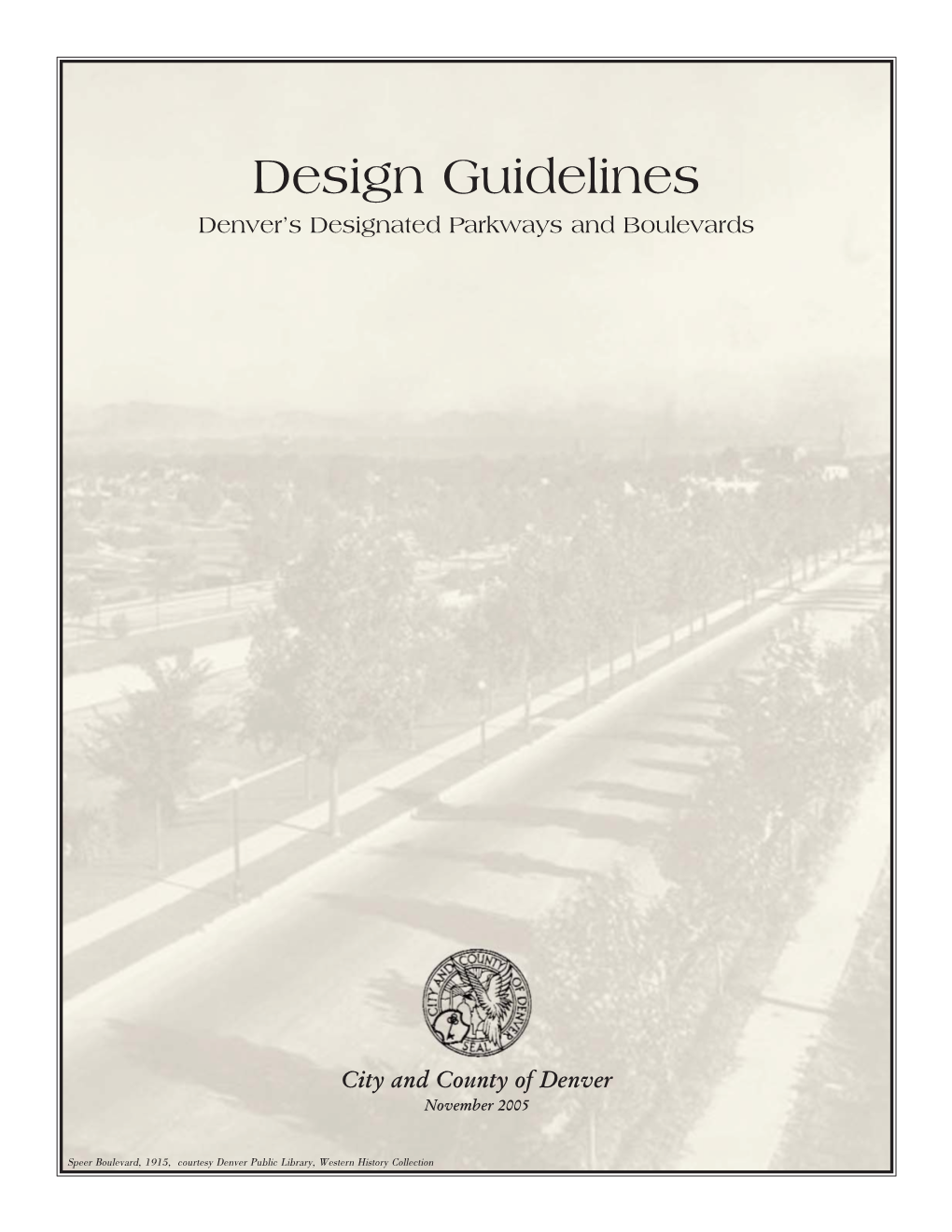 Parkway Design Guidelines