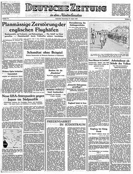 Deutsche Zeitung in Den Niederlanden ' Postbox 1000